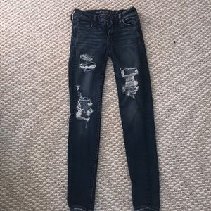 American eagle ripped jeans
